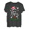 Herren Elfen Papa - Vater Elfe Weihnachten Ugly Christmas T-Shirt