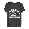 Be Kind To Every Kind Awesome Vegan Message Geschenk T-Shirt