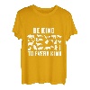 Be Kind To Every Kind Awesome Vegan Message Geschenk T-Shirt