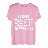 Be Kind To Every Kind Awesome Vegan Message Geschenk T-Shirt