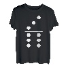 Domino Game 6 3 Lustiges Halloween Gruppenkostüm T-Shirt