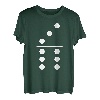 Domino Game 6 3 Lustiges Halloween Gruppenkostüm T-Shirt