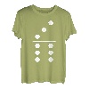 Domino Game 6 3 Lustiges Halloween Gruppenkostüm T-Shirt