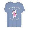 Einen Scheiss muss ich Einhorn Geschenk für Frauen T-Shirt