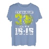 Vintage Ich Nin Nicht 30 Ich Bin 15:15 Tennis 30. Geburtstag T-Shirt
