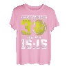 Vintage Ich Nin Nicht 30 Ich Bin 15:15 Tennis 30. Geburtstag T-Shirt