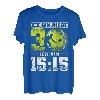 Vintage Ich Nin Nicht 30 Ich Bin 15:15 Tennis 30. Geburtstag T-Shirt
