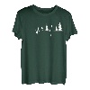 wandern berge alpen wald gebirge herzschlag natur T-Shirt