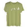 wandern berge alpen wald gebirge herzschlag natur T-Shirt