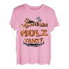Holz tanzt Handwerker Schreiner Tischler Kettensäge T-Shirt