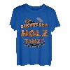 Holz tanzt Handwerker Schreiner Tischler Kettensäge T-Shirt