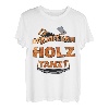 Holz tanzt Handwerker Schreiner Tischler Kettensäge T-Shirt
