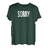 Sorry auf der Rückseite I Große Menschen T-Shirt