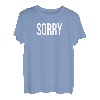Sorry auf der Rückseite I Große Menschen T-Shirt
