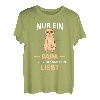 Herren Papa Vater Vatertag Erdmännchenpapa Erdmännchen T-Shirt