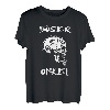 Böser Onkel Wikinger Nodric Skull Papa Opa T-Shirt