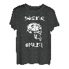 Böser Onkel Wikinger Nodric Skull Papa Opa T-Shirt