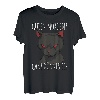 Guten Morgen? Ganz dünnes Eis - Schwarze Katze Statement T-Shirt
