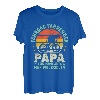 Herren Fahrrad fahrender Papa Radfahrer Vater Vatertag Geschenke T-Shirt