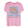 Vater Geschenk Papa Bär und Baby Bär Vatertagsgeschenk T-Shirt