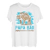 Vater Geschenk Papa Bär und Baby Bär Vatertagsgeschenk T-Shirt