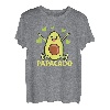 Herren Papacado Papa Avocado Werdender Vater T-Shirt
