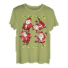 Weihnachtsshirt Nikolaus Lustig Dance Frohe Weihnachten T-Shirt