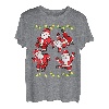 Weihnachtsshirt Nikolaus Lustig Dance Frohe Weihnachten T-Shirt