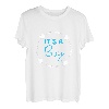 Damen Schwangerschaft Verkündung T-Shirt It's a Boy Geschenkidee