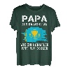 Herren Kasachstan Flagge Russland Kasachstan Papa Vater Spruch T-Shirt