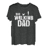 Herren The Walking Dad Vatertag Geschenk Gassi Gehen Hunde Vater T-Shirt