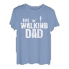 Herren The Walking Dad Vatertag Geschenk Gassi Gehen Hunde Vater T-Shirt