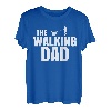 Herren The Walking Dad Vatertag Geschenk Gassi Gehen Hunde Vater T-Shirt