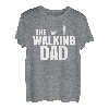 Herren The Walking Dad Vatertag Geschenk Gassi Gehen Hunde Vater T-Shirt