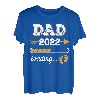 Herren Dad 2022 Loading Werdender Papa Vater Schwangerschaft Geburt T-Shirt