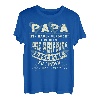 Herren Papa Vater Vatertag Geburtstag Fun Spruch Lustig Geschenk T-Shirt