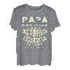 Herren Papa Vater Vatertag Geburtstag Fun Spruch Lustig Geschenk T-Shirt