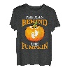 The Man Behind The Pumpkin Dad Soon Halloween Schwangerschaft T-Shirt