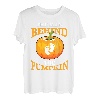 The Man Behind The Pumpkin Dad Soon Halloween Schwangerschaft T-Shirt