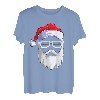 Weihnachtsmann Nikolaus Cool Weihnachtsshirt Christmas Santa Kurzarm T-Shirt