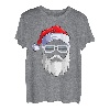 Weihnachtsmann Nikolaus Cool Weihnachtsshirt Christmas Santa Kurzarm T-Shirt
