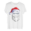 Weihnachtsmann Nikolaus Cool Weihnachtsshirt Christmas Santa Kurzarm T-Shirt