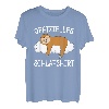 Schlafanzug Schlafendes Faultier Pyjama Offizielles Schlaf T-Shirt