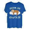 Schlafanzug Schlafendes Faultier Pyjama Offizielles Schlaf T-Shirt