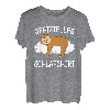 Schlafanzug Schlafendes Faultier Pyjama Offizielles Schlaf T-Shirt