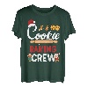 Lustige Weihnachtsplätzchen, Backcrew, Pyjama, Familie, Weihnachten T-Shirt
