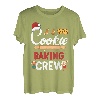 Lustige Weihnachtsplätzchen, Backcrew, Pyjama, Familie, Weihnachten T-Shirt