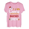 Lustige Weihnachtsplätzchen, Backcrew, Pyjama, Familie, Weihnachten T-Shirt