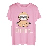 Faultier ommm Yoga Meditation Chilliges lustiges Retro T-Shirt