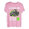 Kinder Traktor Trecker Kinder 4. Geburtstag 4 Jahre Mädchen Junge T-Shirt